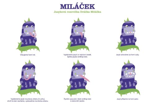 Adéla Trávničková - Dráček na výuku logopedie