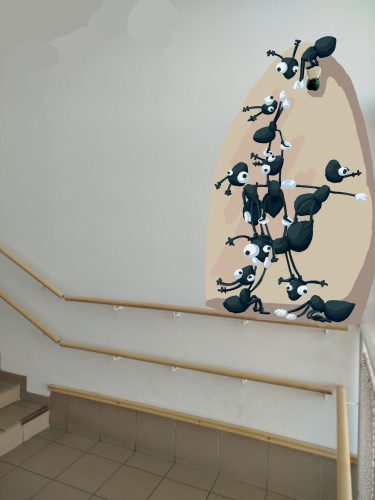 Matěj Rychlý - návrh výmalby