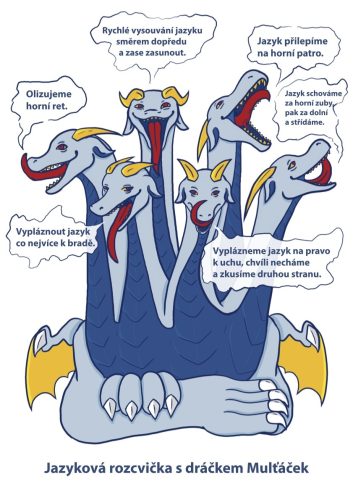 Veronika Kahánková - Dráček na výuku logopedie