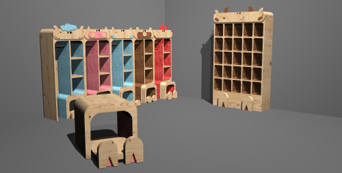 Gabriela Štibraná - Šatna MŠ