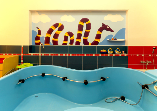 Dětské centrum Čtyřlístek - výmalba