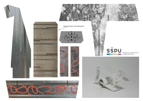 Divadlo loutek Ostrava - skládačka letadlo