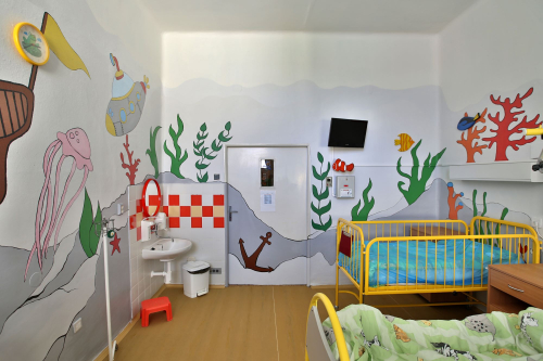 Slezská nemocnice Opava - chirurgie výmalba