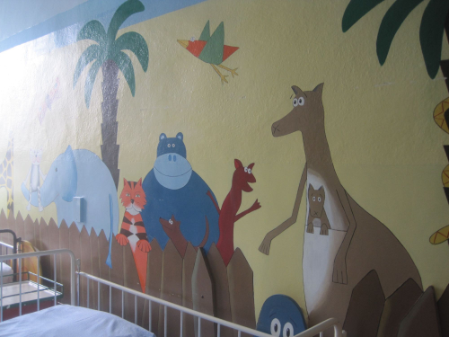 Slezská nemocnice Opava - chirurgie výmalba