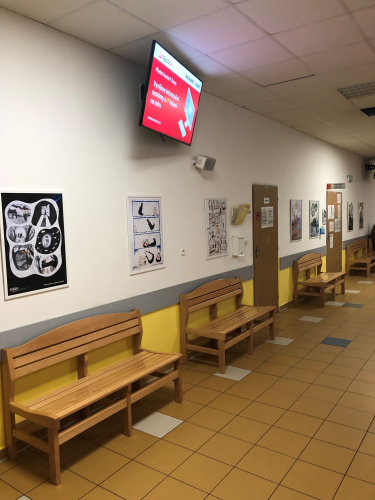 Slezská nemocnice Opava - komiks