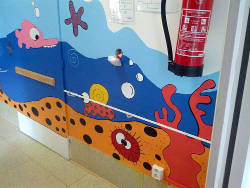 ZŠ Dostojevského Opava výmalba