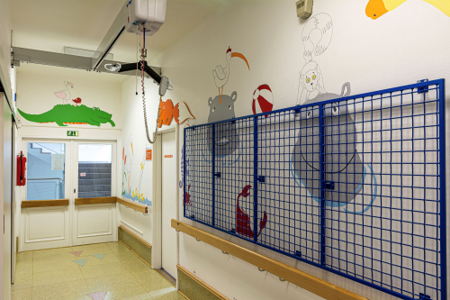 ZŠ Dostojevský Opava -výmalba chodby