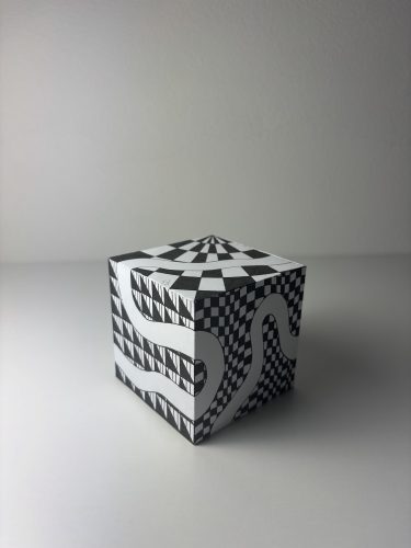 Zuzana Rycková - papírová kostka